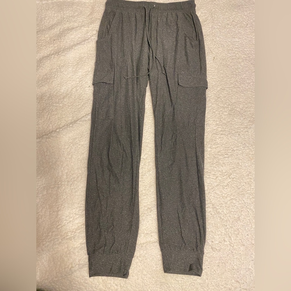 grey joggers